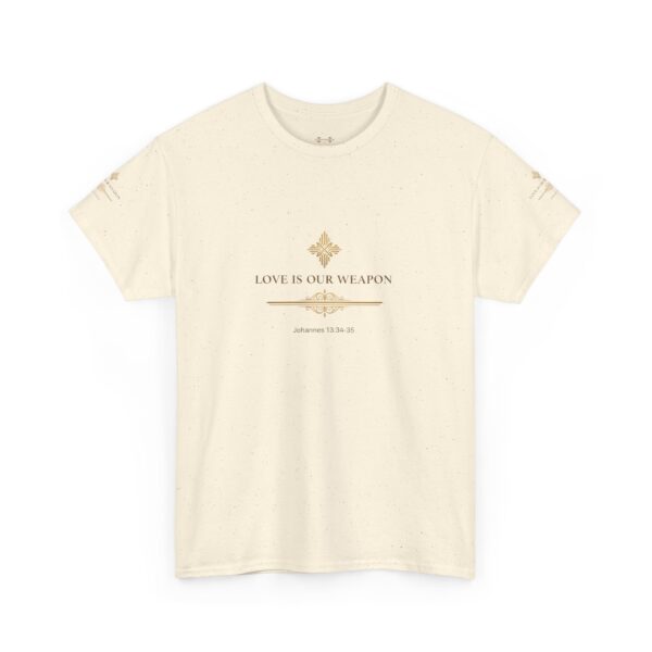 T-Shirt I Love is our weapon I Unisex I Diverse kleuren I Casual - Afbeelding 7