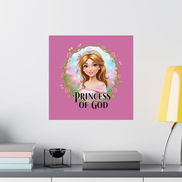 Prachtige Matte Poster I Princess of God I Woondecoratie I Meisjeskamer - Afbeelding 16