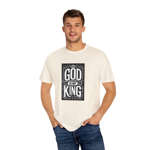 T-Shirt I God Is My King I Unisex I Vrijetijdskleding I Diverse kleuren