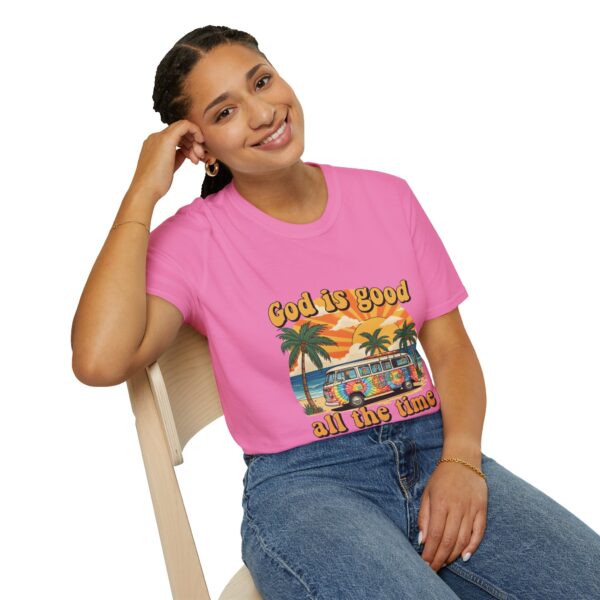 T-shirt I God is good all the time I Unisex T-shirt I Diverse kleuren - Afbeelding 13
