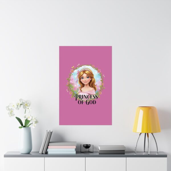 Prachtige Matte Poster I Princess of God I Woondecoratie I Meisjeskamer - Afbeelding 12