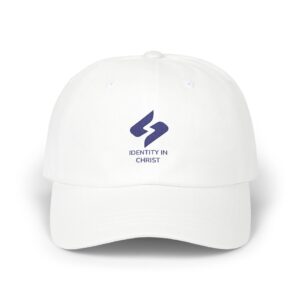Klassieke pet I Identity in Christ I Casual I Unisex I Blauw logo I Diverse kleuren
