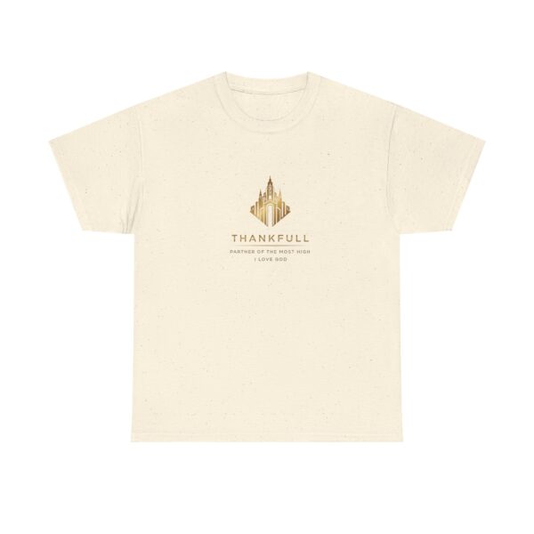 T-Shirt I Thankful I Partner of the most high I Unisex I Casual - Afbeelding 4