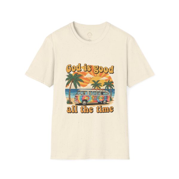 T-shirt I God is good all the time I Unisex T-shirt I Diverse kleuren - Afbeelding 3