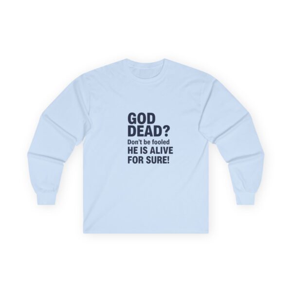 T-shirt I Lange mouwen I Unisex I Inspirerende boodschap I Vrijetijdskleding - Afbeelding 4