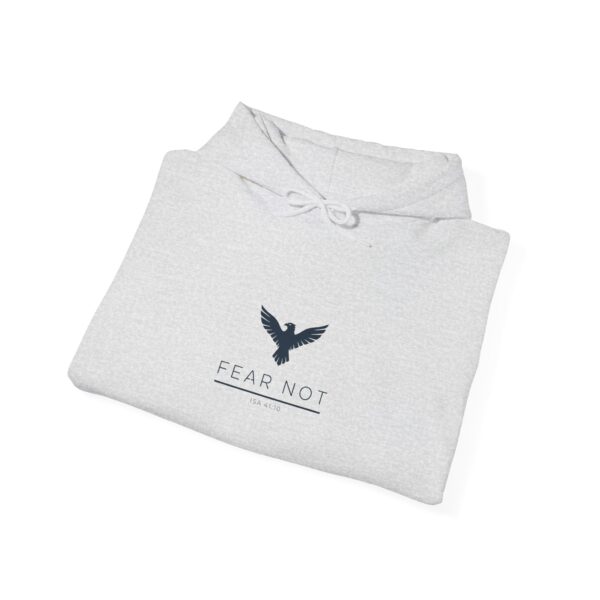 Hoodie I Fear Not I Blauw logo I Unisex I Adelaar I Diverse kleuren - Afbeelding 7