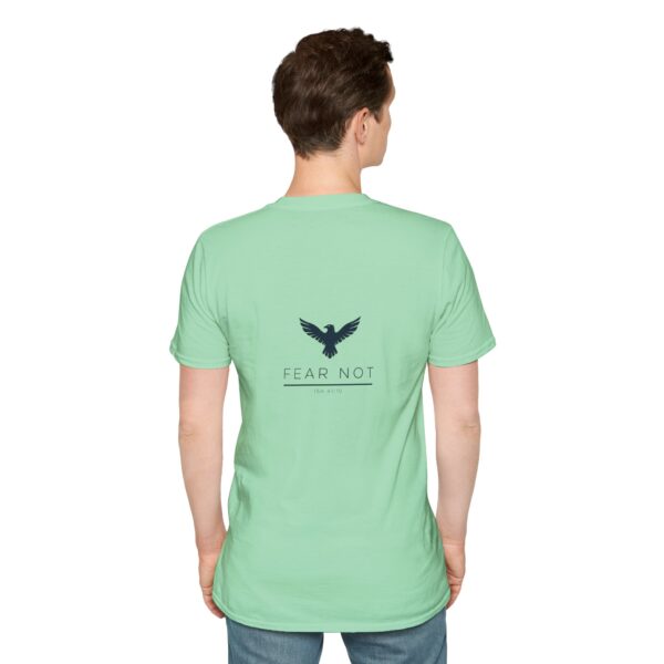 T- Shirt I Fear Not I Blauw logo I Unisex I Casual Wear I Diverse kleuren - Afbeelding 5