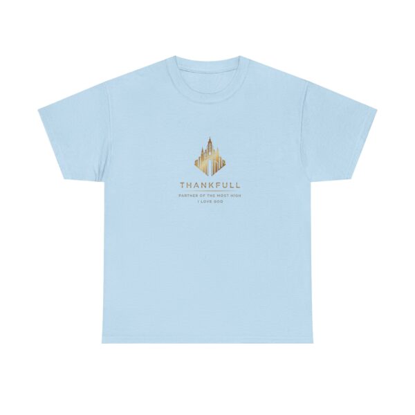 T-Shirt I Thankful I Partner of the most high I Unisex I Casual - Afbeelding 8