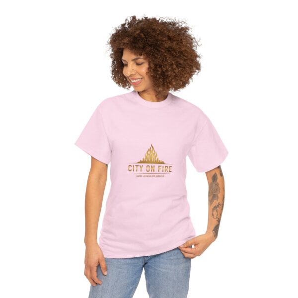 T-Shirt I City on Fire I Band Jerusalem I Casual I Unisex I Diverse kleuren - Afbeelding 13