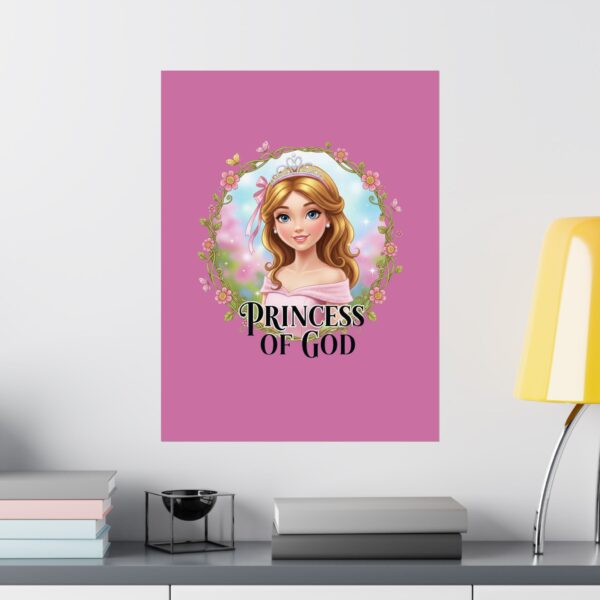 Prachtige Matte Poster I Princess of God I Woondecoratie I Meisjeskamer - Afbeelding 8