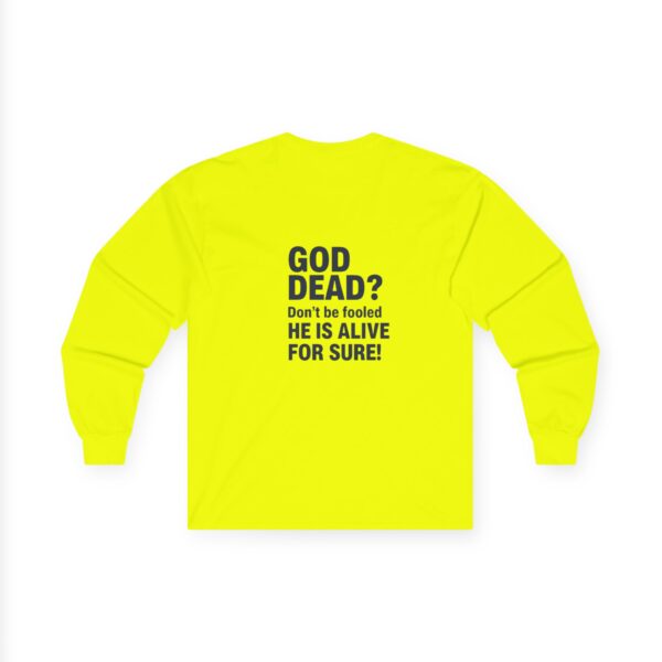 T-shirt I Lange mouwen I Unisex I Inspirerende boodschap I Vrijetijdskleding - Afbeelding 2