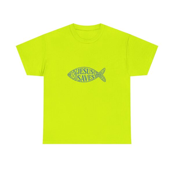 T-Shirt I Jesus Saves I Unisex I Zwaar Katoen I Diverse kleuren - Afbeelding 3