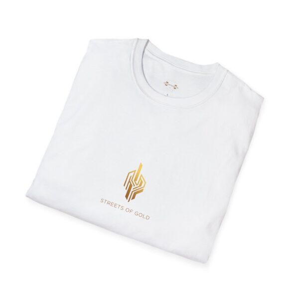 T-Shirt I Streets of Gold I Unisex I Casual I White - Afbeelding 4