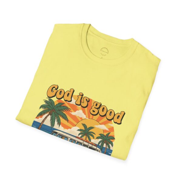 T-shirt I God is good all the time I Unisex T-shirt I Diverse kleuren - Afbeelding 8