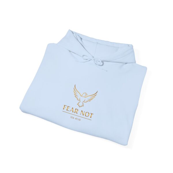 Hoodie I Fear Not I Fijn gouden logo I Adelaar I Unisex I Diverse kleuren - Afbeelding 14