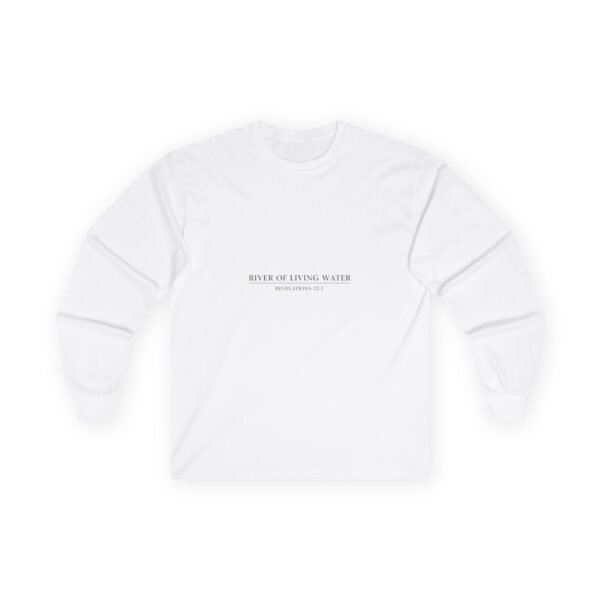 T-shirt I Lange mouwen I River of living water I Unisex I Katoen I Dagelijks comfort