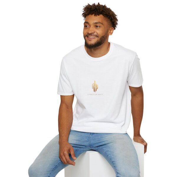 T-Shirt I Streets of Gold I Unisex I Casual I White - Afbeelding 3