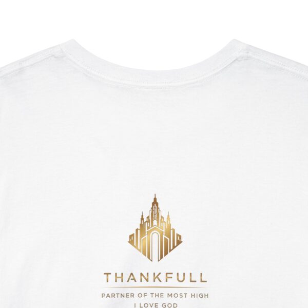 T-Shirt I Thankful partner of the most high I Unisex I Casual I Diverse kleuren - Afbeelding 6