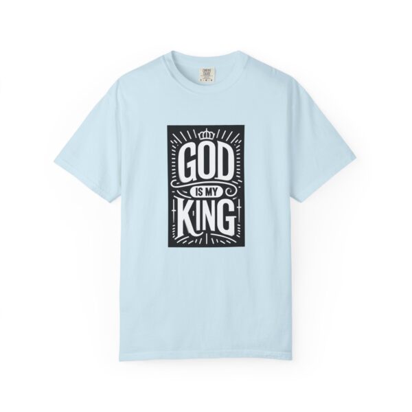 T-Shirt I God Is My King I Unisex I Vrijetijdskleding I Diverse kleuren - Afbeelding 6