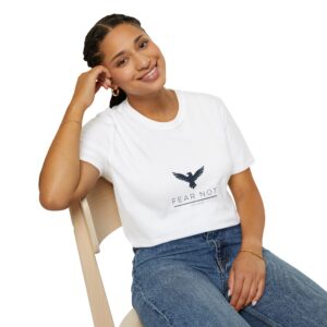 T- Shirt I Fear Not I Blauw logo I Unisex I Casual Wear I Diverse kleuren