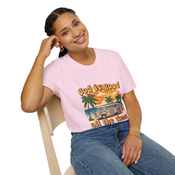 T-shirt I God is good all the time I Unisex T-shirt I Diverse kleuren - Afbeelding 12