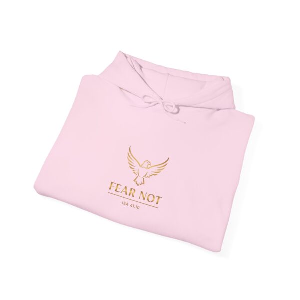 Hoodie I Fear Not I Fijn gouden logo I Adelaar I Unisex I Diverse kleuren - Afbeelding 17