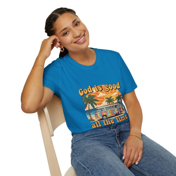 T-shirt I God is good all the time I Unisex T-shirt I Diverse kleuren - Afbeelding 11