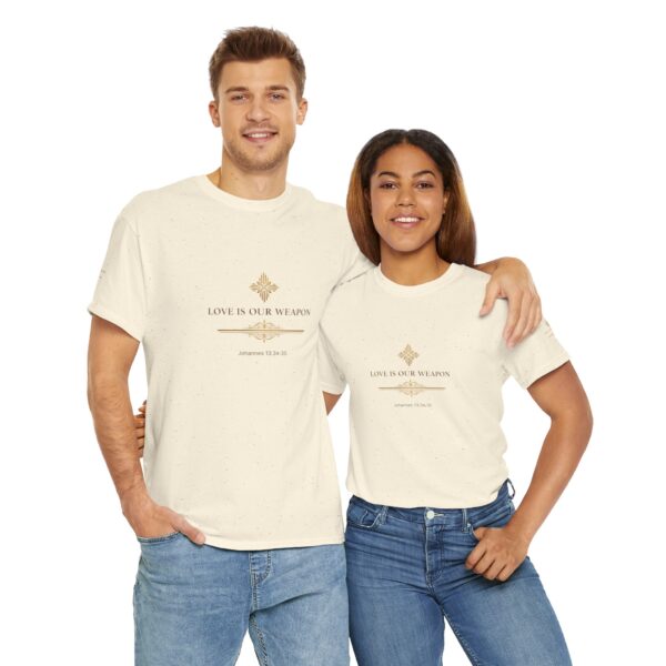 T-Shirt I Love is our weapon I Unisex I Diverse kleuren I Casual - Afbeelding 9