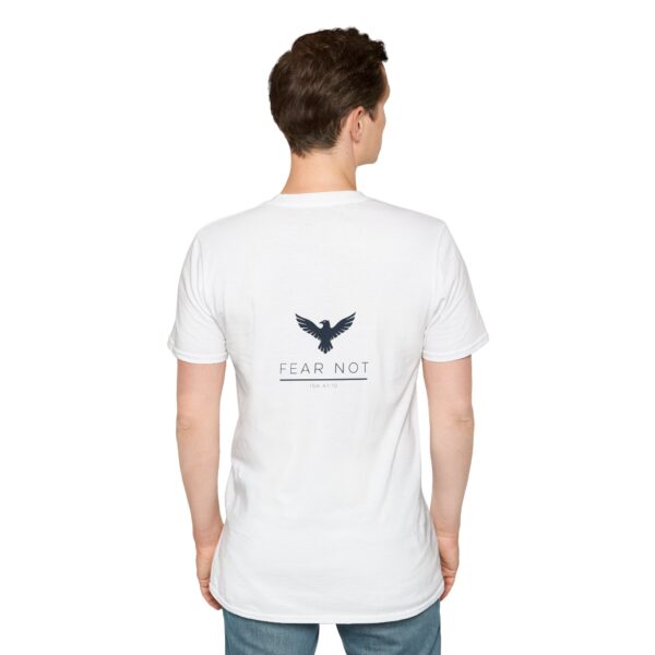T- Shirt I Fear Not I Blauw logo I Unisex I Casual Wear I Diverse kleuren - Afbeelding 2