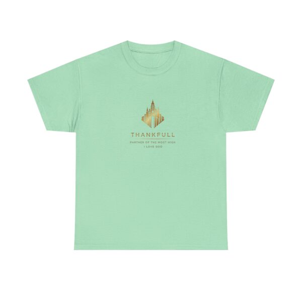 T-Shirt I Thankful I Partner of the most high I Unisex I Casual - Afbeelding 7