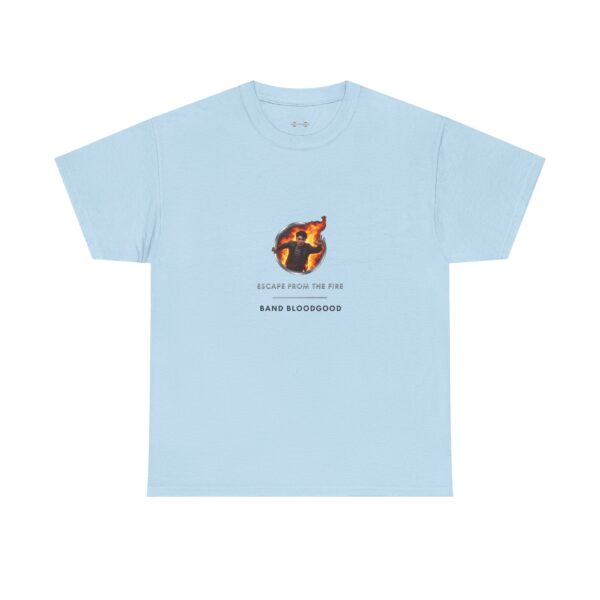 T-Shirt I Escape from the Fire I Band Bloodgood I Unisex I Diverse kleuren - Afbeelding 5